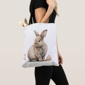 Tote Bag Lapin de Pâques (De près)
