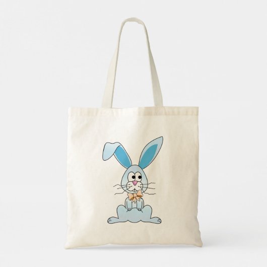 Tote Bag Lapin De Pâques Avec Cravate De Bow (Dos)