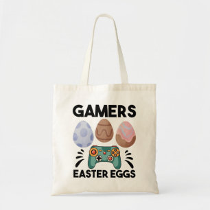 Tote Bag Lapin de Pâques Joueur de jeux vidéo Garçon Amour