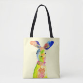 Tote Bag Lapin de Pâques mignon  (Devant)