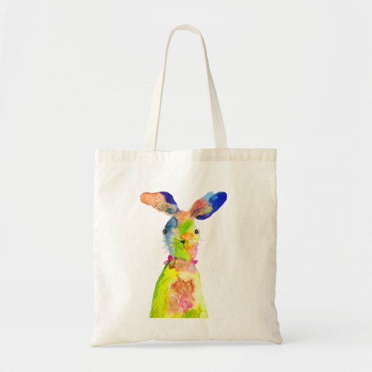 Tote Bag Lapin de Pâques mignon  (Devant)