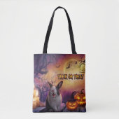 Tote Bag Lapin effrayant (Devant)