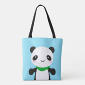 Tote Bag Lapin et panda mignons superbes de Kawaii (Dos)