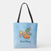 Tote Bag Lapin Fusée (Dos)