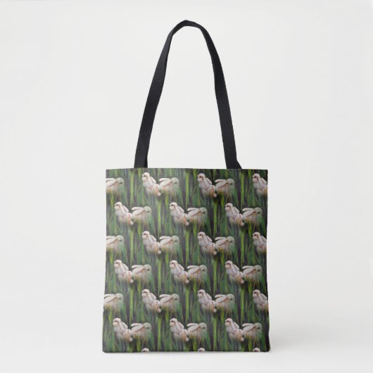 Tote Bag Lapin Lapin Blanc (Devant)