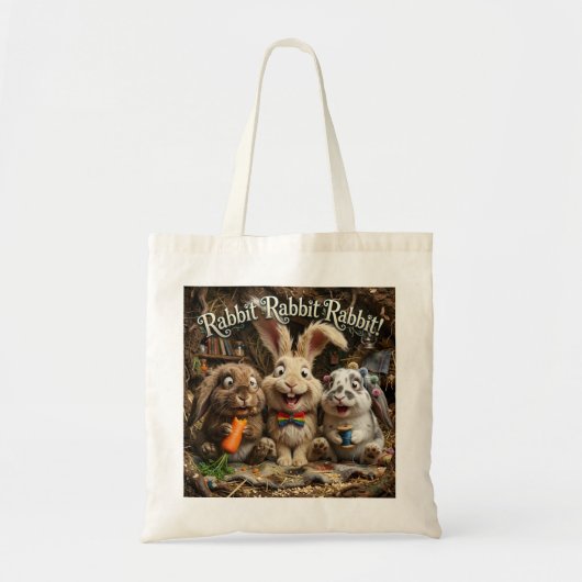 Tote Bag Lapin Lapin Lapin (Devant)