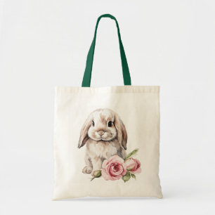 Tote Bag Lapin Lapin Lapin Rose