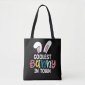 Tote Bag Lapin Le Plus Cool En Ville Lapin De Pâques Lapin  (Devant)