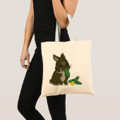 Tote Bag Lapin mangeant du pissenlit (Devant (produit))