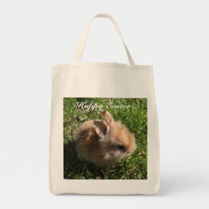 Tote Bag Lapin minuscule heureux Fourre-tout de Pâques