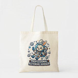 Tote Bag Lapin Proféssionnel Esquiveur d'Astéroïdes
