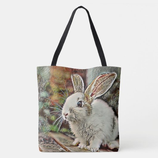 Tote Bag lapin toony (Dos)