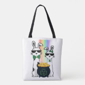 Tote Bag Lapins Cool et Pot d'Or (Dos)