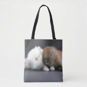 Tote Bag Lapins nains de Netherland (Devant)