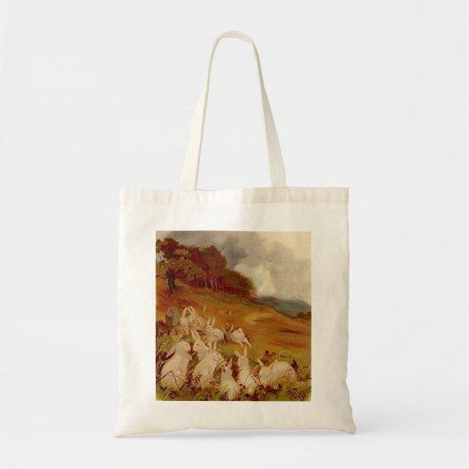 Tote Bag Lapins vintages (Devant)
