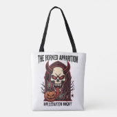 Tote Bag L'apparition cornue Halloween (Dos)