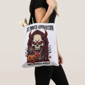 Tote Bag L'apparition cornue Halloween (De près)
