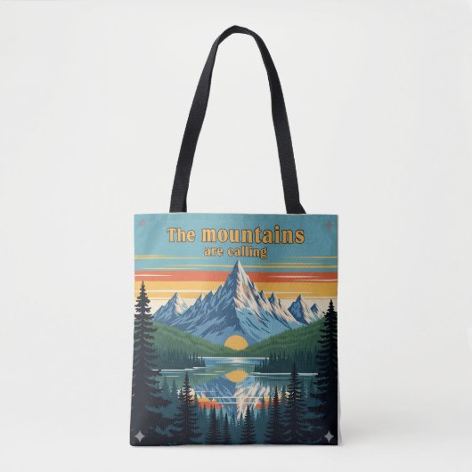 Tote Bag "L'appel de la nature" (Devant)