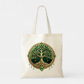 Tote Bag L'arbre de vie aux noeuds celtiques. (Dos)