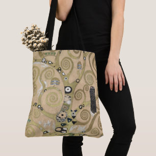 Tote Bag L'Arbre de Vie, peinture à l'huile de Gustav Klimt