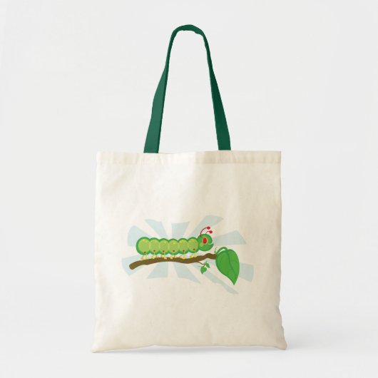 Tote Bag Larry l'illustration de Caterpillar (Devant)