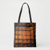 Tote Bag L'art Abstrait au mur (Devant)