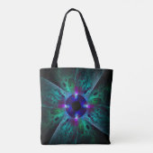 Tote Bag L'art Abstrait des yeux (Dos)