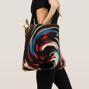 Tote Bag L'art Abstrait moderne de la Scandale