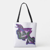 Tote Bag L'art Abstrait sur un (Dos)