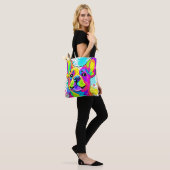 Tote Bag L'art chiot franco-bulgare (Sur le modèle)