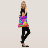 Tote Bag L'Art Cloudscape coloré (Sur le modèle)