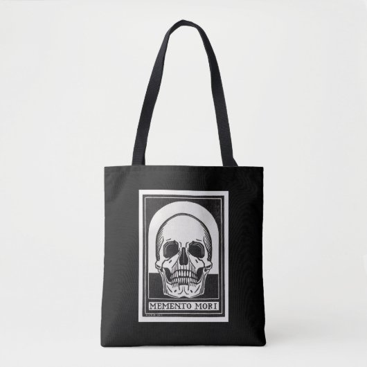 Tote Bag L'art crânien Memento Mori (Devant)