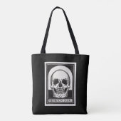 Tote Bag L'art crânien Memento Mori (Dos)