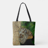 Tote Bag L'art de la nature des papillons de la Chouette Br (Dos)