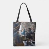 Tote Bag L'art de la peinture, Johannes Vermeer, 1666-1667 (Dos)