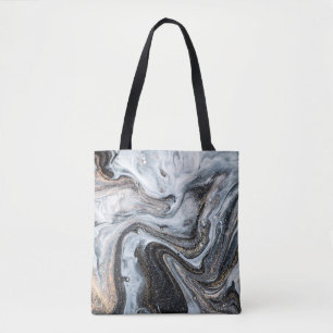 Tote Bag L'art de luxe à l'orientale. Tourbillon d'or, arti