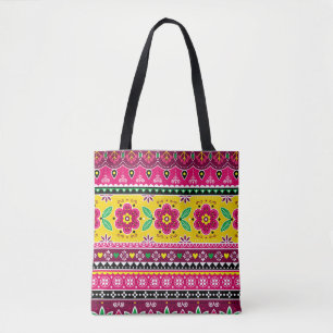 Tote Bag L'art des camions indiens ou pakistanais s'est ins