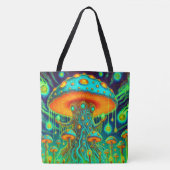 Tote Bag L'art des champignons (Devant)