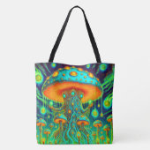 Tote Bag L'art des champignons (Dos)