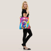 Tote Bag L'art du chiot (Sur le modèle)