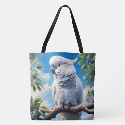 Tote Bag L'art du Cockatoo (Devant)