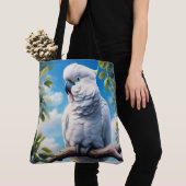 Tote Bag L'art du Cockatoo (De près)