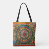 Tote Bag L'art du Madhubani (Dos)