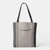 Tote Bag L'art Pekingen quand tout échoue citation (Dos)