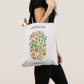 Tote Bag Las Frutas : Duraznos - Marché de la Pêche (De près)