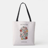 Tote Bag Las Frutas : Granadas - Marché aux grenades (Dos)