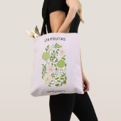 Tote Bag Las Frutas : Manzanas - marché aux pommes (De près)