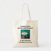 Tote Bag Las Vegas Bachelorette Party Favoriser le voyage d (Devant)