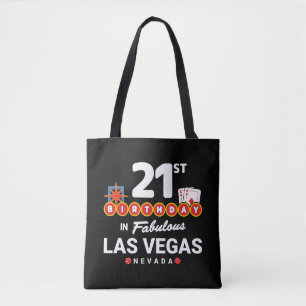 Tote Bag Las Vegas Birthday Party