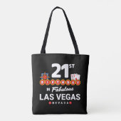 Tote Bag Las Vegas Birthday Party (Dos)